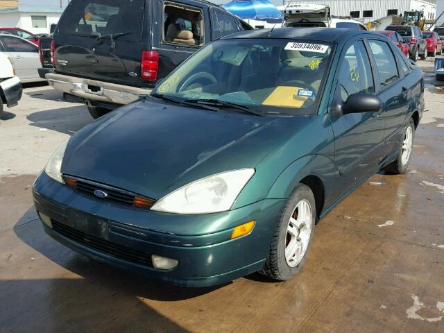 1FAFP34331W181403 - 2001 FORD FOCUS SE GREEN photo 2