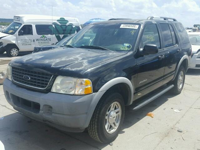 1FMZU62E32ZA86468 - 2002 FORD EXPLORER X BLACK photo 2