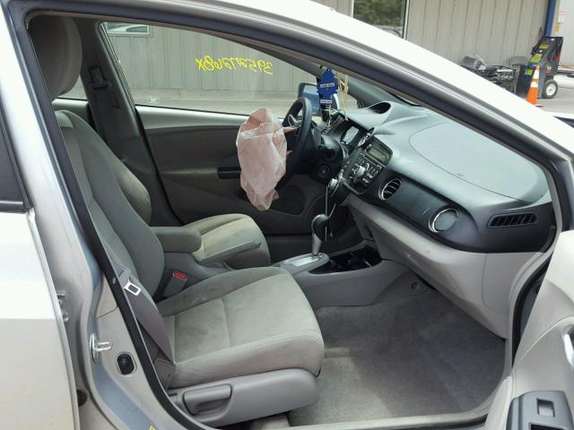 JHMZE2H59CS004169 - 2012 HONDA INSIGHT LX SILVER photo 5