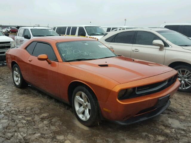 2B3CJ4DG9BH524661 - 2011 DODGE CHALLENGER ORANGE photo 1