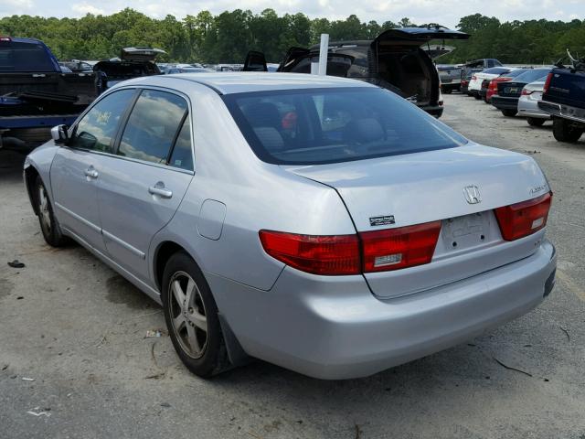 1HGCM55705A080245 - 2005 HONDA ACCORD EX SILVER photo 3