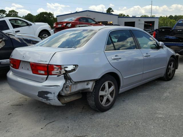 1HGCM55705A080245 - 2005 HONDA ACCORD EX SILVER photo 4