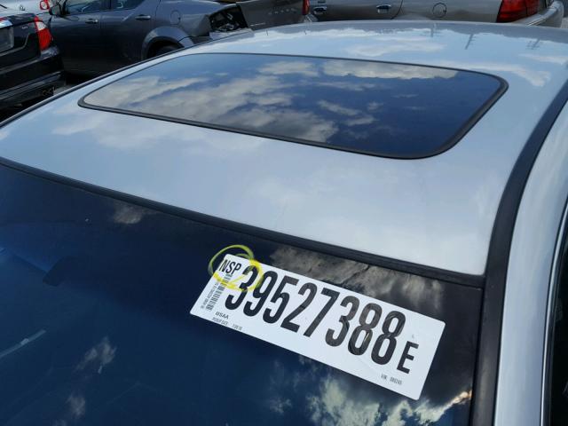 1HGCM55705A080245 - 2005 HONDA ACCORD EX SILVER photo 9