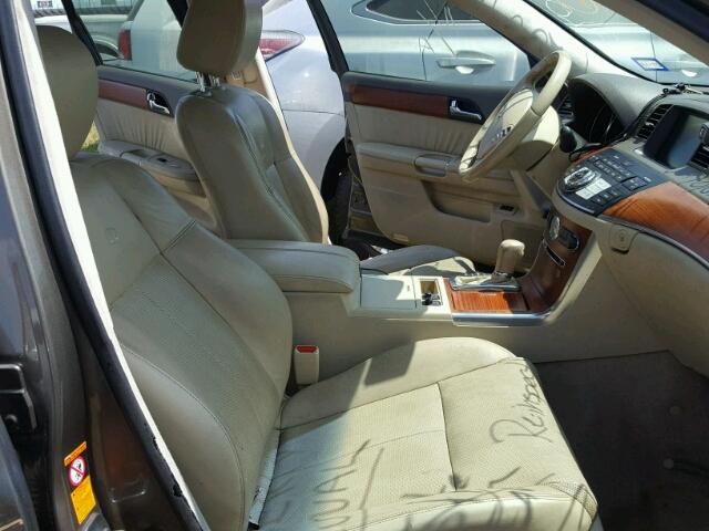 JNKAY01E77M309747 - 2007 INFINITI M35 BASE BROWN photo 5