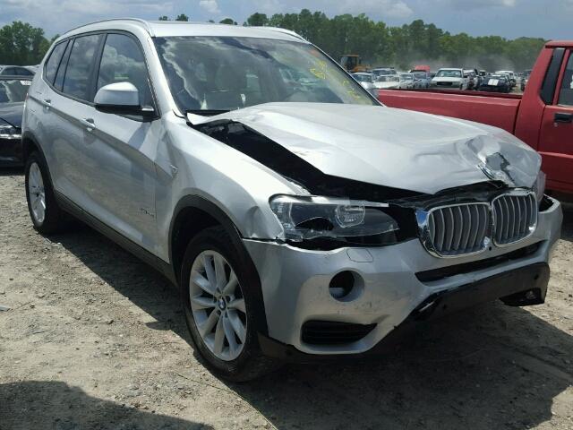 5UXWZ7C52G0R31706 - 2016 BMW X3 SDRIVE2 SILVER photo 1