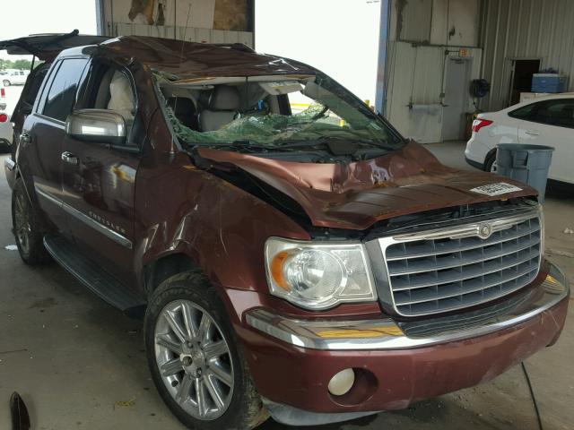 1A8HX58247F515858 - 2007 CHRYSLER ASPEN LIMI MAROON photo 1