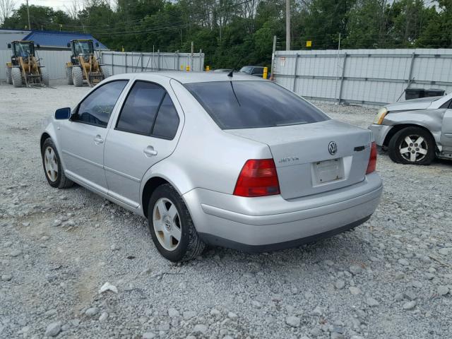 3VWSC29M61M054917 - 2001 VOLKSWAGEN JETTA GLS SILVER photo 3