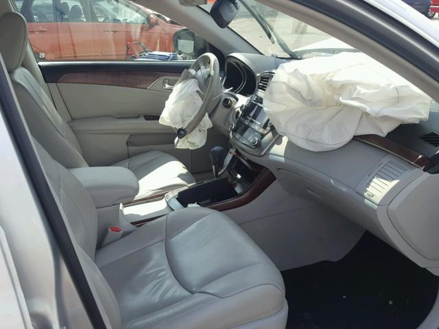 4T1BK3DBXBU413034 - 2011 TOYOTA AVALON BAS SILVER photo 5