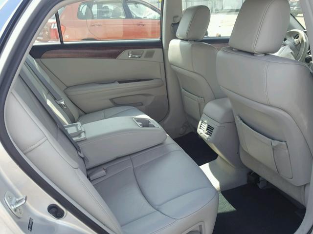 4T1BK3DBXBU413034 - 2011 TOYOTA AVALON BAS SILVER photo 6