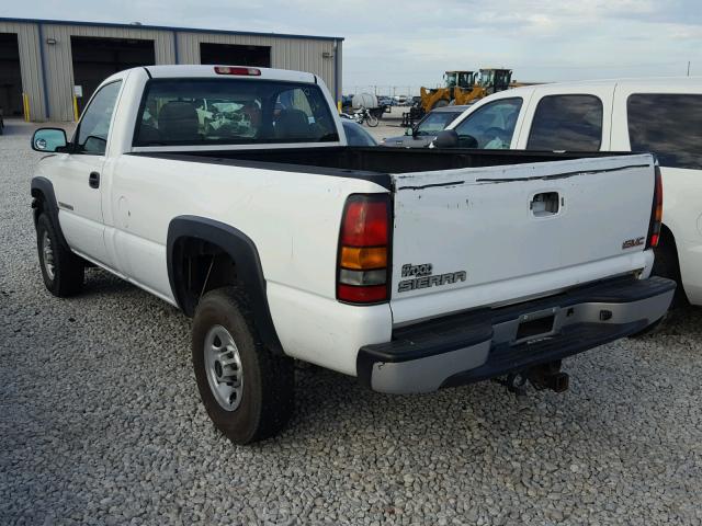 1GTHC24UX5E225913 - 2005 GMC SIERRA C25 WHITE photo 3