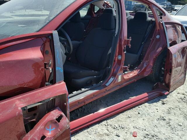 1N4AL3AP0HN318469 - 2017 NISSAN ALTIMA 2.5 RED photo 9