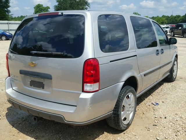 1GNDV23W18D167302 - 2008 CHEVROLET UPLANDER L 银色 照片 4