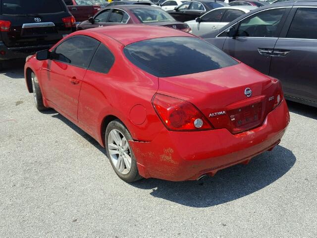 1N4AL2EP2BC134402 - 2011 NISSAN ALTIMA S RED photo 3