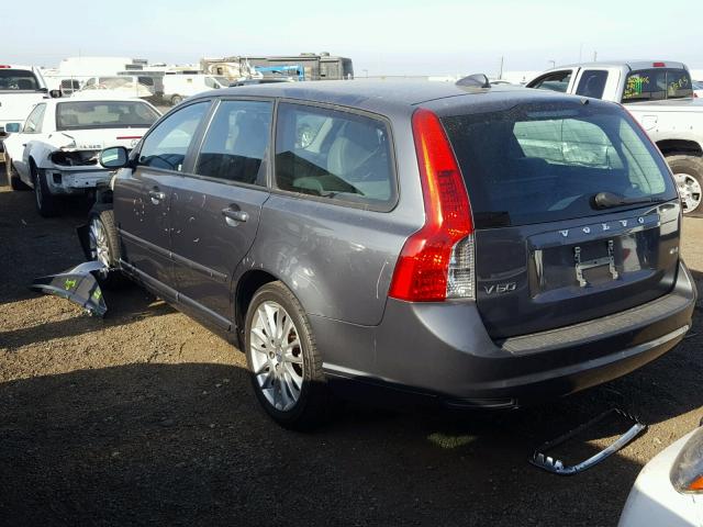 YV1MW390192473289 - 2009 VOLVO V50 2.4I GRAY photo 3