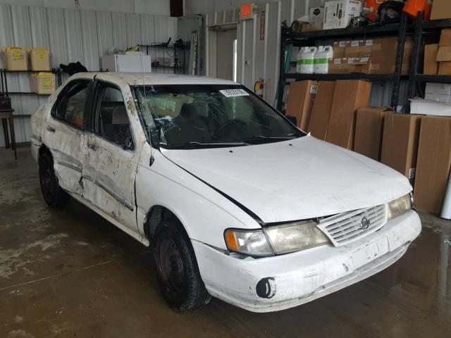 1N4AB41D4TC710308 - 1996 NISSAN SENTRA E WHITE photo 1