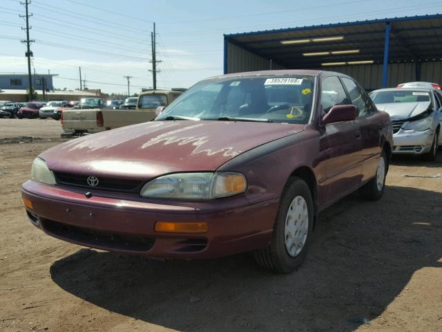 4T1BG12K5TU715535 - 1996 TOYOTA CAMRY DX RED photo 2