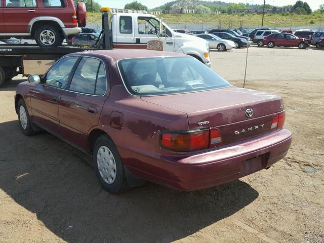 4T1BG12K5TU715535 - 1996 TOYOTA CAMRY DX RED photo 3