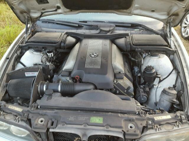 WBADN63432GM74794 - 2002 BMW 540 SILVER photo 7