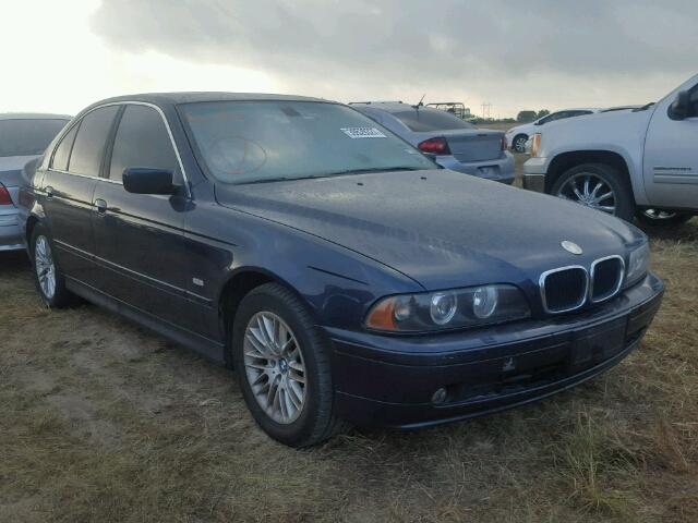 WBADT63452CH89659 - 2002 BMW 530 BLUE photo 1