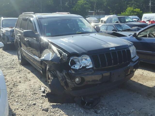 1J4HR48NX5C645724 - 2005 JEEP GRAND CHER BLACK photo 1