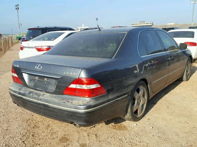 JTHBN36F365042003 - 2006 LEXUS LS 430 GRAY photo 4