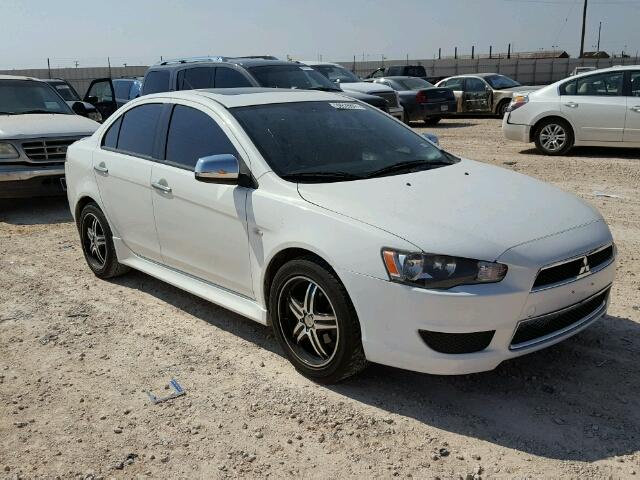 JA32U2FU3BU035659 - 2011 MITSUBISHI LANCER ES/ WHITE photo 1