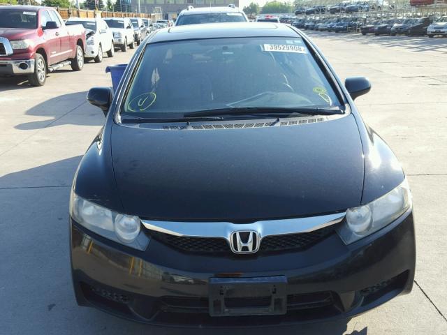 2HGFA1F98AH505236 - 2010 HONDA CIVIC EXL 黑色 照片 9