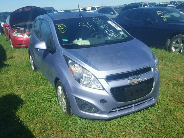 KL8CB6S99EC480642 - 2014 CHEVROLET SPARK BLUE photo 1