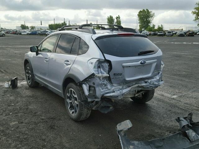 JF2GPABC6G9275208 - 2016 SUBARU CROSSTREK GRAY photo 3