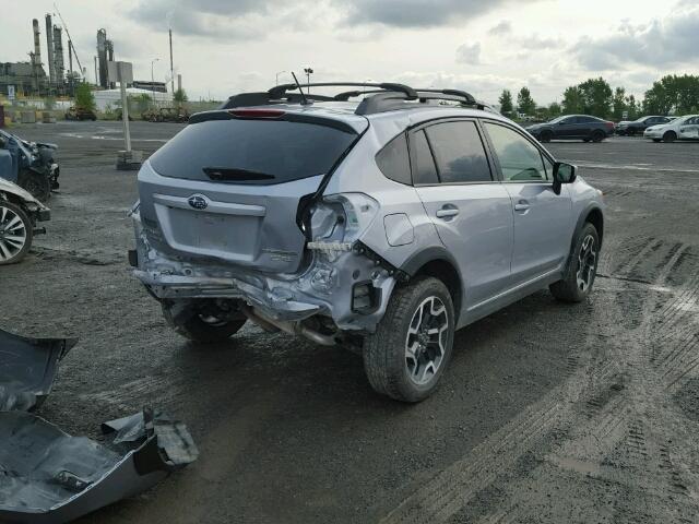 JF2GPABC6G9275208 - 2016 SUBARU CROSSTREK GRAY photo 4