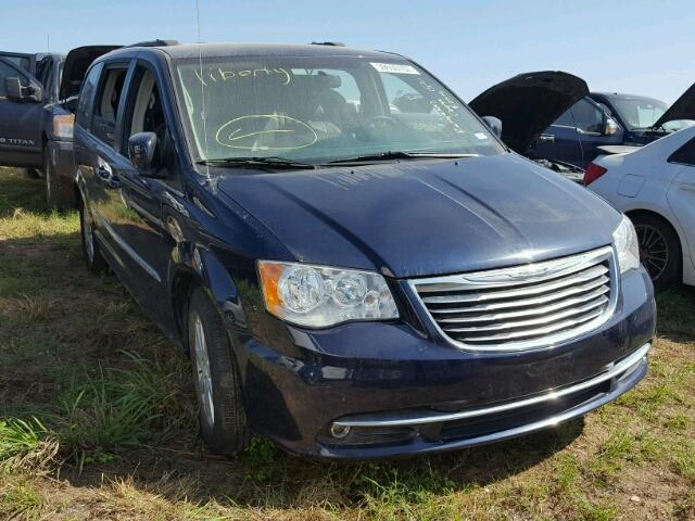 2C4RC1BGXFR564977 - 2015 CHRYSLER TOWN & COU BLUE photo 1