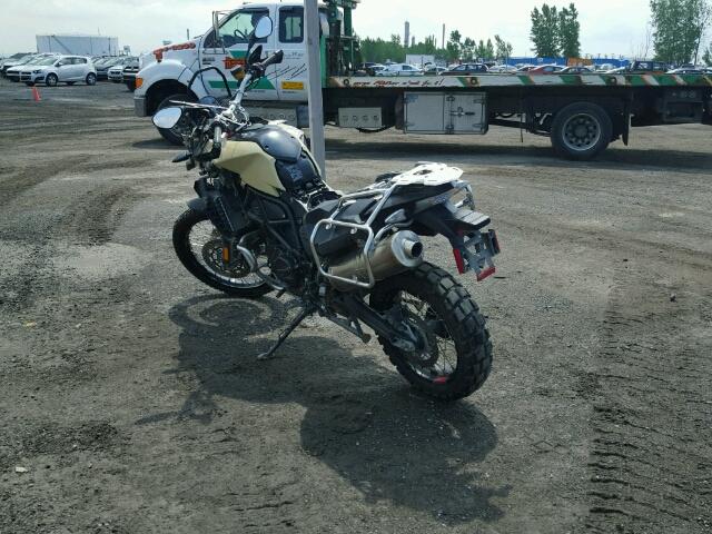 WB10B0500EZ303962 - 2014 BMW F800 GS AD BEIGE photo 3