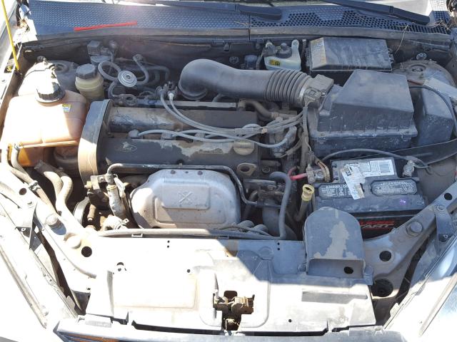 3FAFP37322R113948 - 2002 FORD FOCUS ZX5 CHARCOAL photo 7