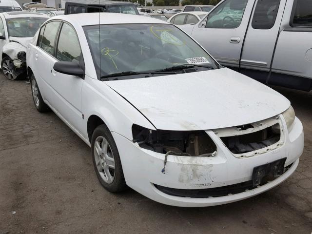 1G8AZ55F26Z113306 - 2006 SATURN ION LEVEL WHITE photo 1