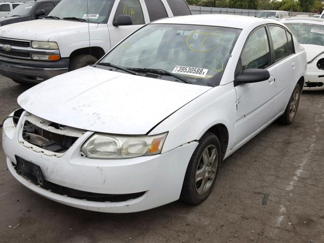 1G8AZ55F26Z113306 - 2006 SATURN ION LEVEL WHITE photo 2