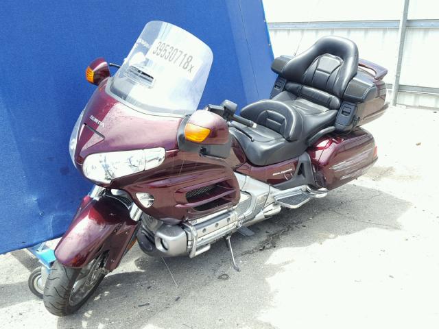 1HFSC47F56A503064 - 2006 HONDA GL1800 MAROON photo 2