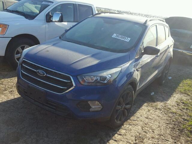 1FMCU0GD2HUB50282 - 2017 FORD ESCAPE SE BLUE photo 2