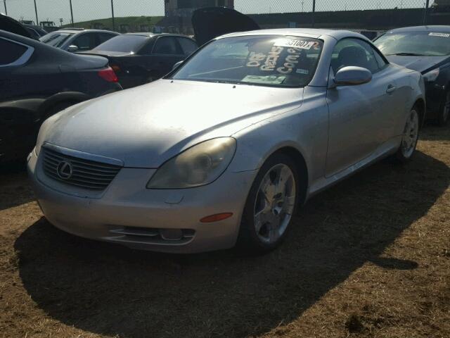 JTHFN48Y569004383 - 2006 LEXUS SC SILVER photo 2