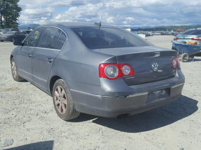 WVWAK93C66P062429 - 2006 VOLKSWAGEN PASSAT 2.0 GRAY photo 3