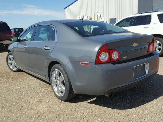 1G1ZK57B08F264925 - 2008 CHEVROLET MALIBU LTZ 灰色 照片 3