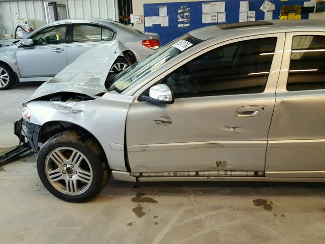 YV1RS592082697859 - 2008 VOLVO S60 2.5T SILVER photo 10