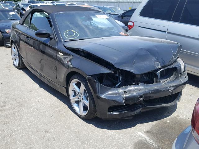 WBAUN93579VK40710 - 2009 BMW 135 I BLACK photo 1