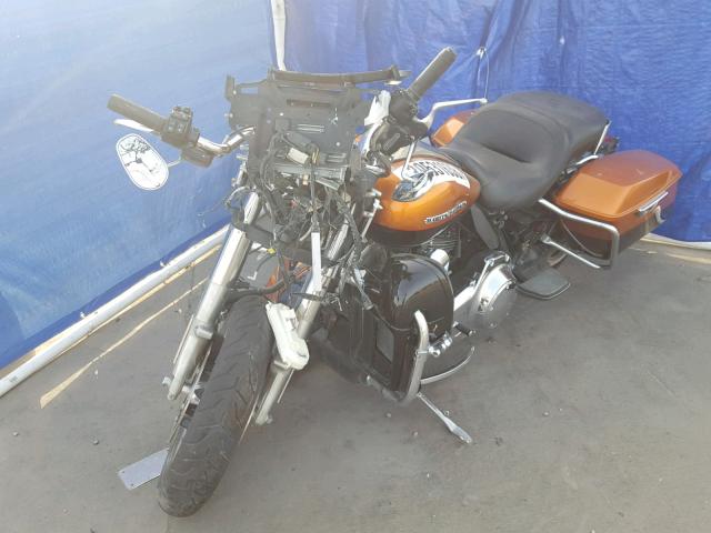 1HD1KEL10EB708615 - 2014 HARLEY-DAVIDSON FLHTK ELEC 橙色 照片 2