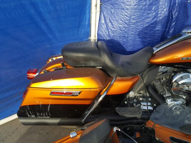 1HD1KEL10EB708615 - 2014 HARLEY-DAVIDSON FLHTK ELEC 橙色 照片 6