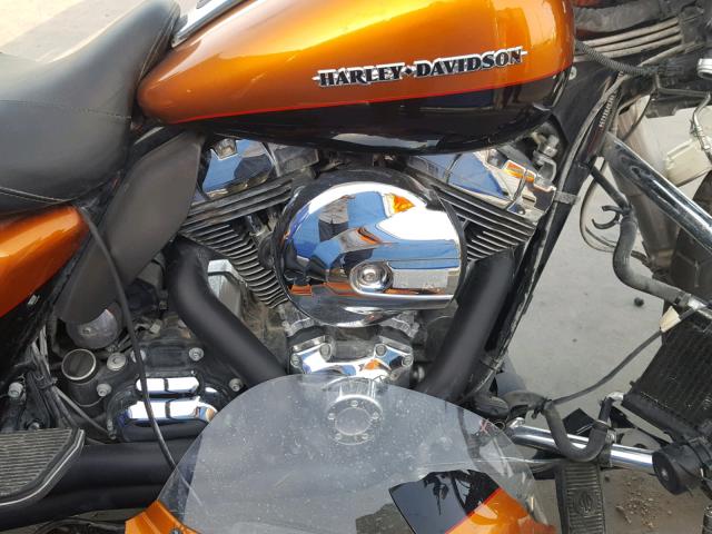 1HD1KEL10EB708615 - 2014 HARLEY-DAVIDSON FLHTK ELEC 橙色 照片 7