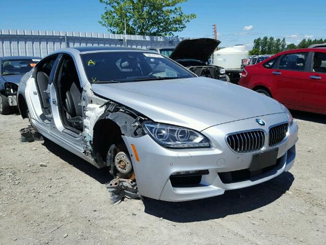 WBA6B8C52FD453612 - 2015 BMW 640 XI SILVER photo 1