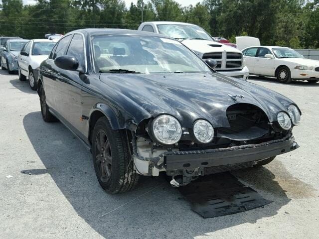 SAJEA01T53FM91552 - 2003 JAGUAR S-TYPE BLACK photo 1