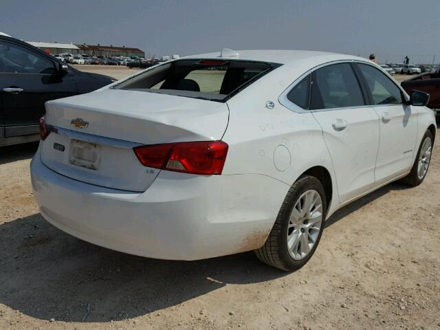 2G11Y5SL5E9260045 - 2014 CHEVROLET IMPALA LS WHITE photo 4