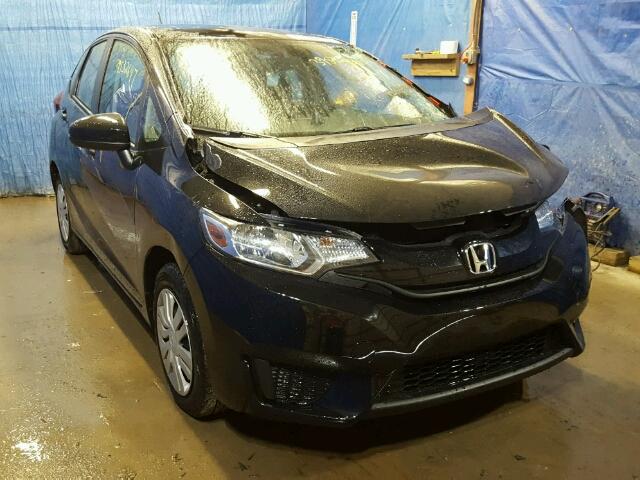 3HGGK5H53HM706332 - 2017 HONDA FIT LX BLACK photo 1