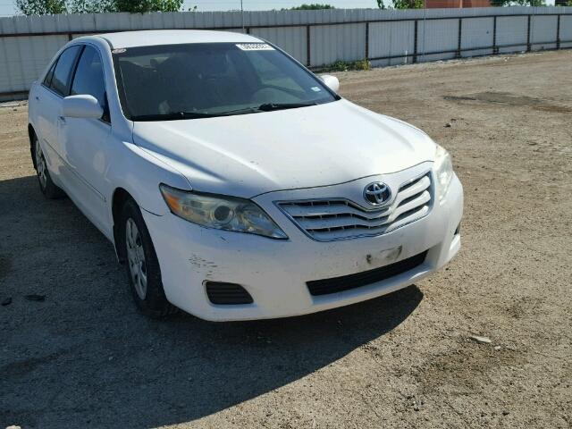 4T1BF3EK3AU528057 - 2010 TOYOTA CAMRY BASE WHITE photo 1